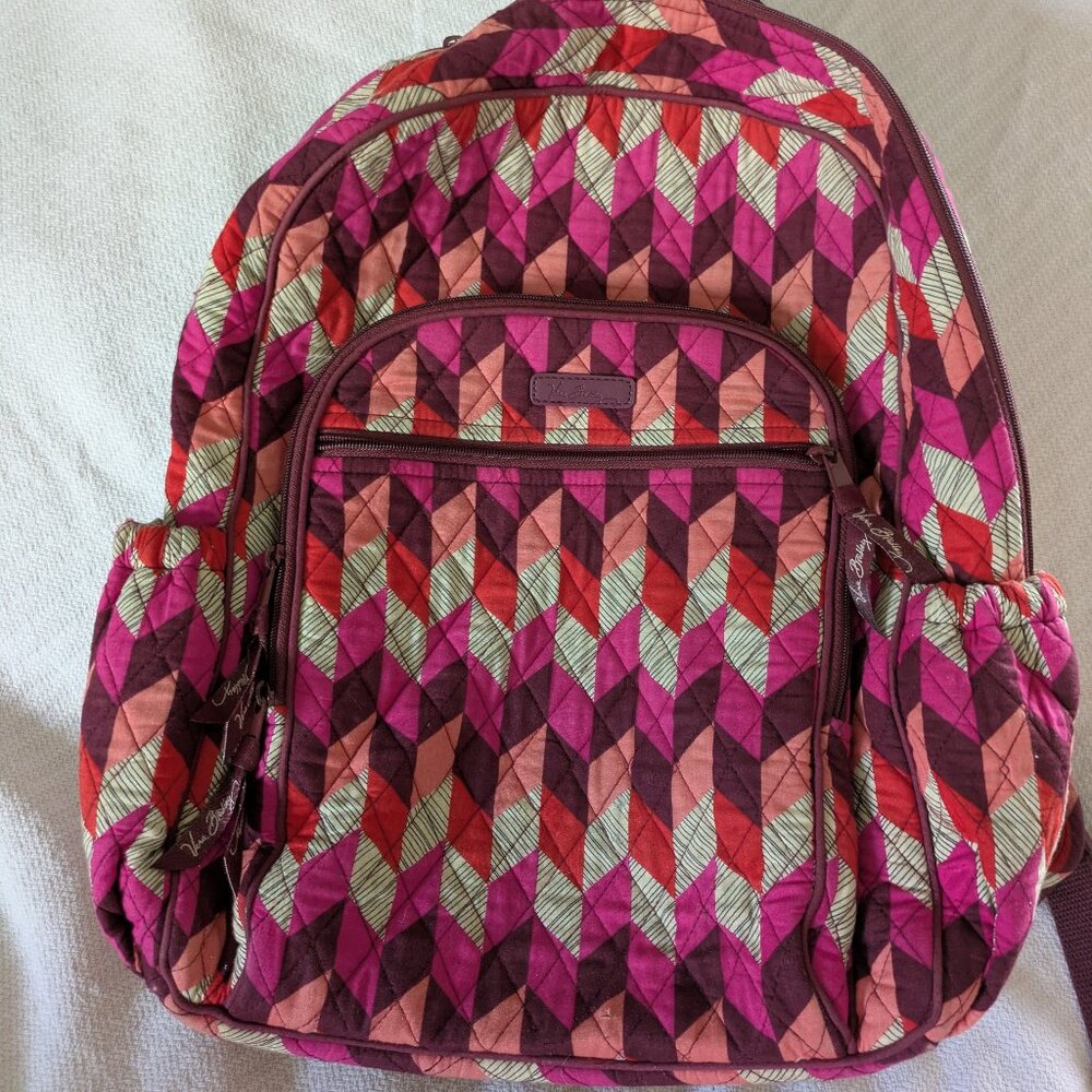 VERA BRADLEY - BOHEMIAN CHEVRON LARGE BACKPACK